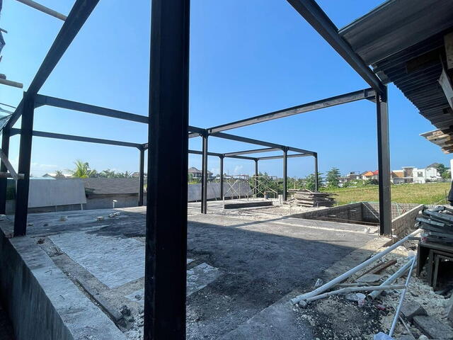 Villa Dua and Tiga are starting to take shape.