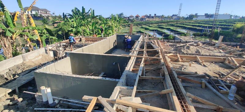 What does such a construction of a villa in Bali look like in practice?