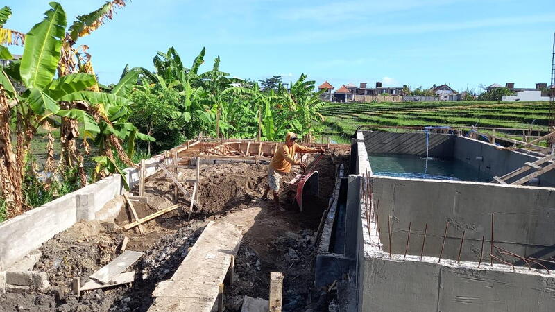 What does such a construction of a villa in Bali look like in practice?